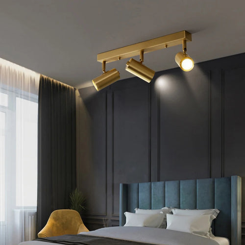 lustre moderne avec projecteurs led pour intérieur - vue 3 sur 8