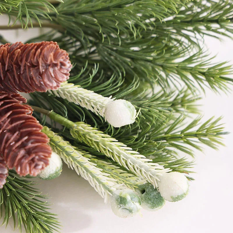 branches de pommes de pin artificielles pour décoration de Noël - vue 8 sur 8