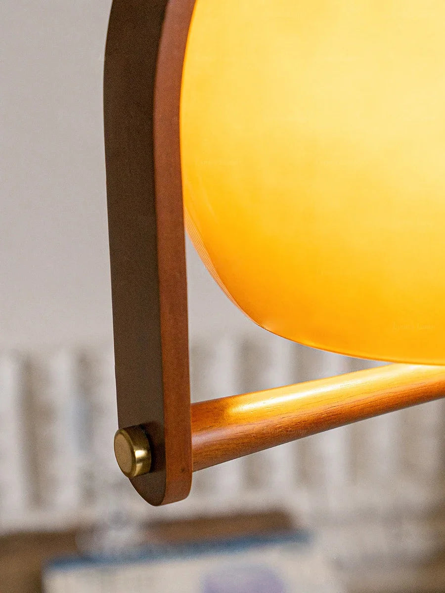 lustre moderne rétro en verre pour décoration intérieure élégante - vue 6 sur 7