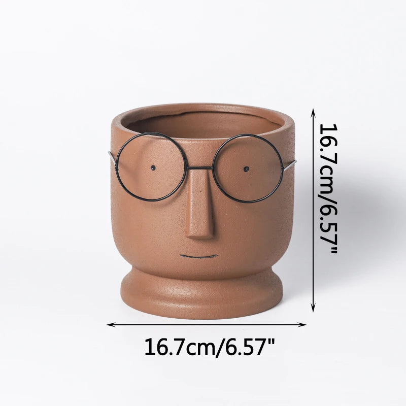 pot à fleurs en céramique mignon design nordique intérieur - vue 22 sur 22