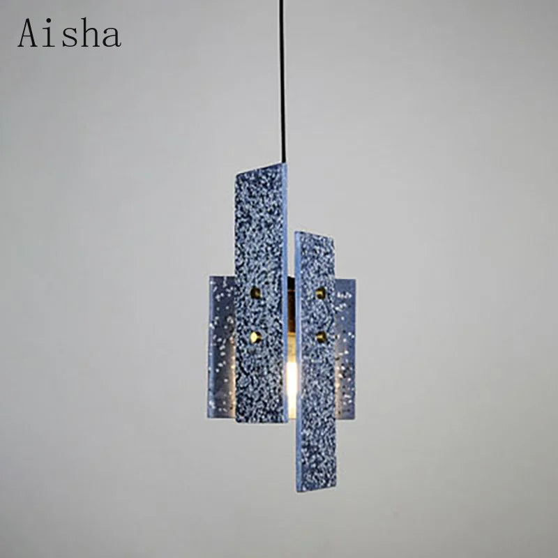 suspension nordique terrazzo créative pour décoration moderne intérieur - vue 3 sur 10