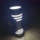 applique murale design en acier inoxydable avec éclairage mural led
