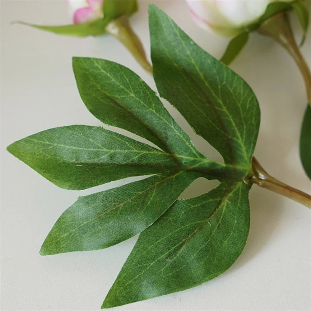 têtes de fleurs de pivoine artificielles pour décoration et bricolage - vue 4 sur 9