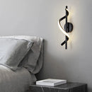 suspension led modernes avec long câble spirale