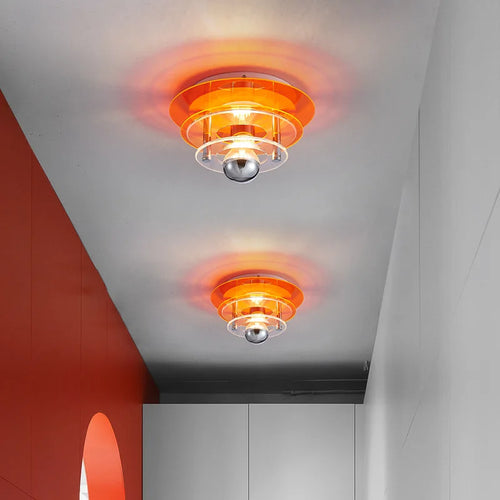 plafonnier acrylique design nordique style spatial pour décoration intérieure - vue 2 sur 14
