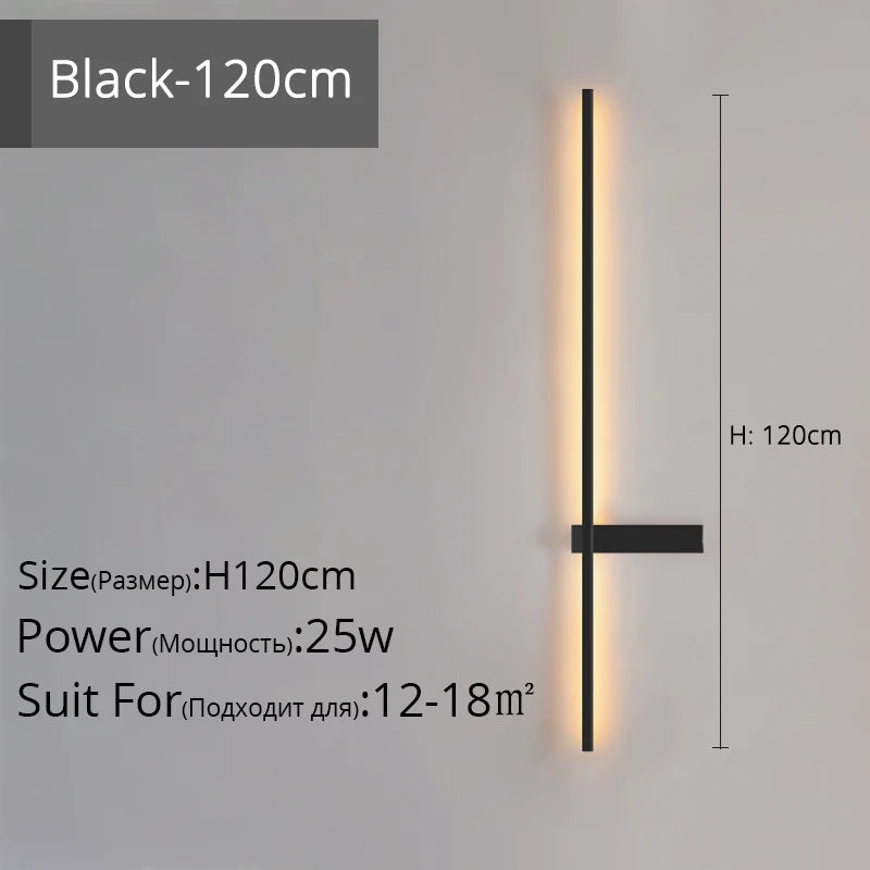 applique murale led minimaliste en aluminium pour éclairage intérieur - vue 11 sur 18