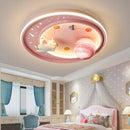 plafonnier enfant design astronaute et licorne mignon