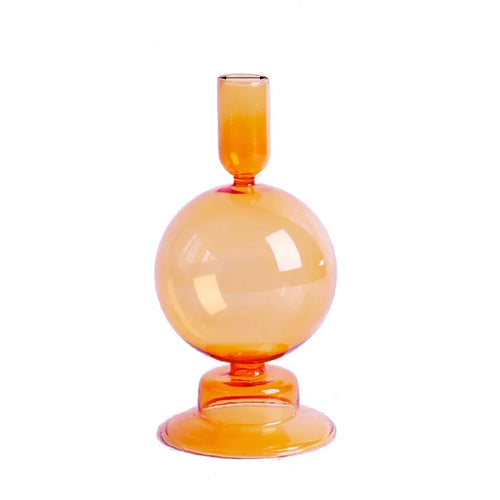 bougeoir en verre pour décoration de mariage et centre de table - vue 24 sur 29