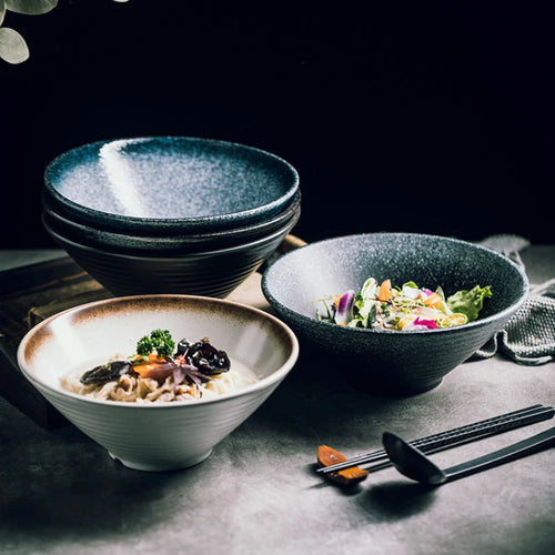 Bol ramen céramique style japonais motifs traditionnels maison