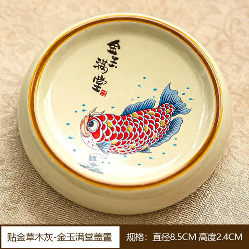 Théière chinoise arowana céramique rétro kung fu 150ml