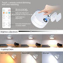 applique murale led rechargeable avec télécommande tactile rotative à 360°