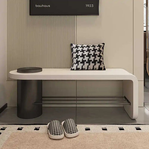 banc de rangement multifonction pour chaussures et autres objets - vue 3 sur 12