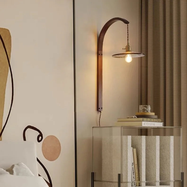 applique murale en bois à led pour décoration intérieure - vue 2 sur 11