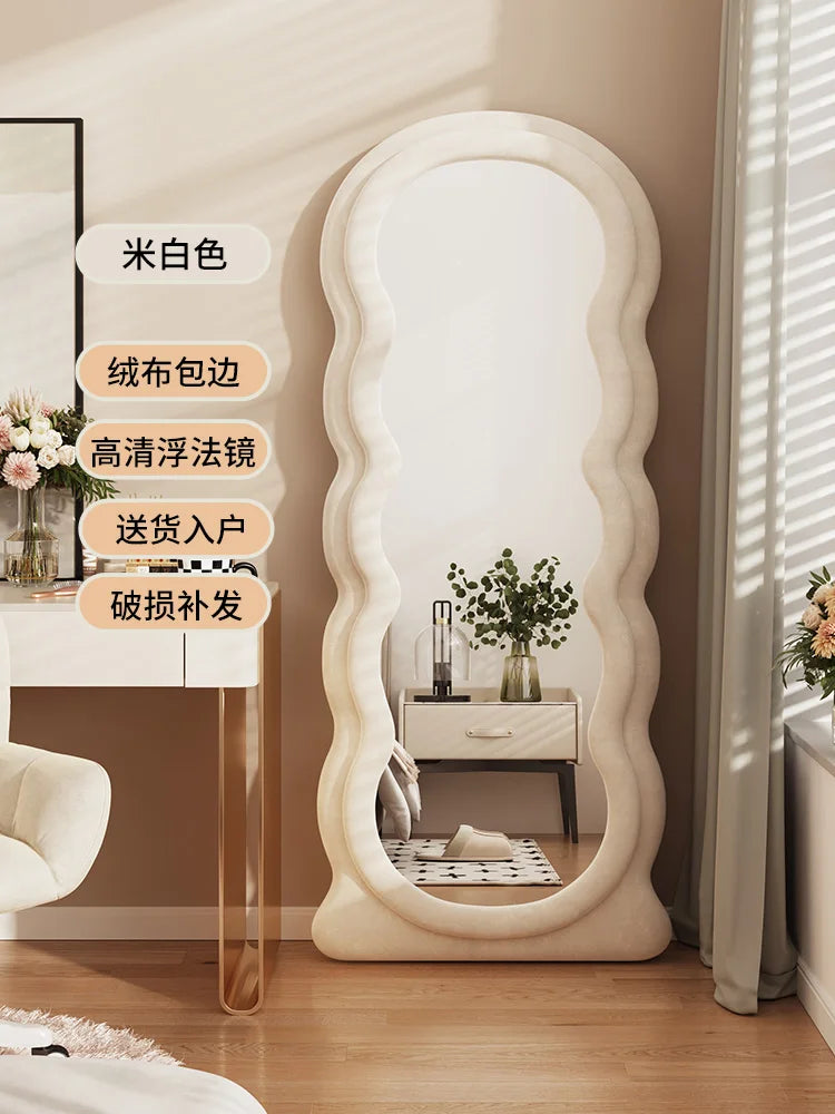 miroir debout design nordique esthétique pour décoration moderne - vue 7 sur 17