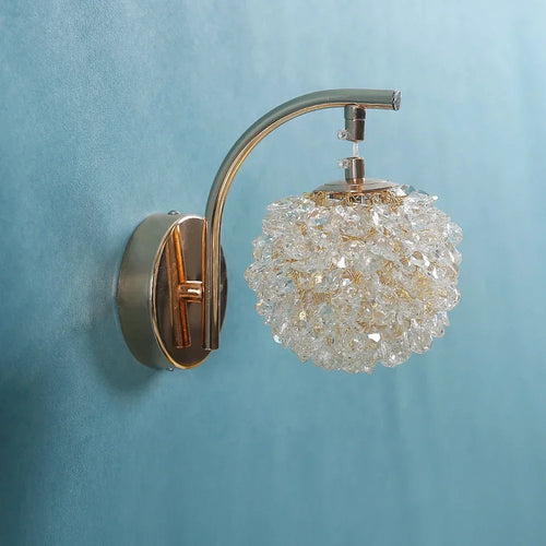 applique murale nordique design en boule de cristal décorative - vue 6 sur 8