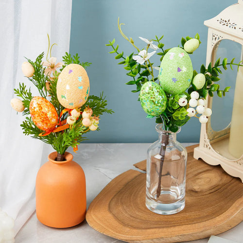 branche d'oeufs de pâques pour décorations florales et jardin - vue 6 sur 13