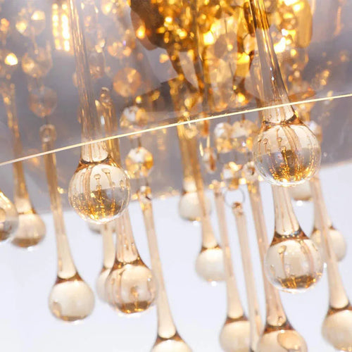 luminaire suspendu en cristal de luxe - vue 4 sur 5