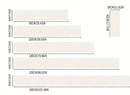 Chemin de table en lin motif fleurs papillons