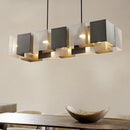 lustre moderne à LED pour décoration intérieure élégante