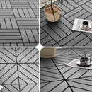 Dalles de sol clipsables 30x30 extérieur terrasse balcon