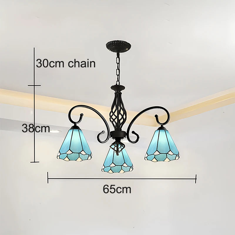 lustre suspendu créatif luxe pour bar club salon et hall - vue 12 sur 12
