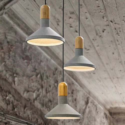 suspension en béton style industriel pour intérieur moderne - vue 3 sur 9
