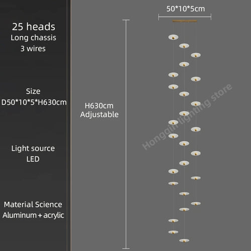 lustre moderne design pour éclairage intérieur contemporain - vue 13 sur 26