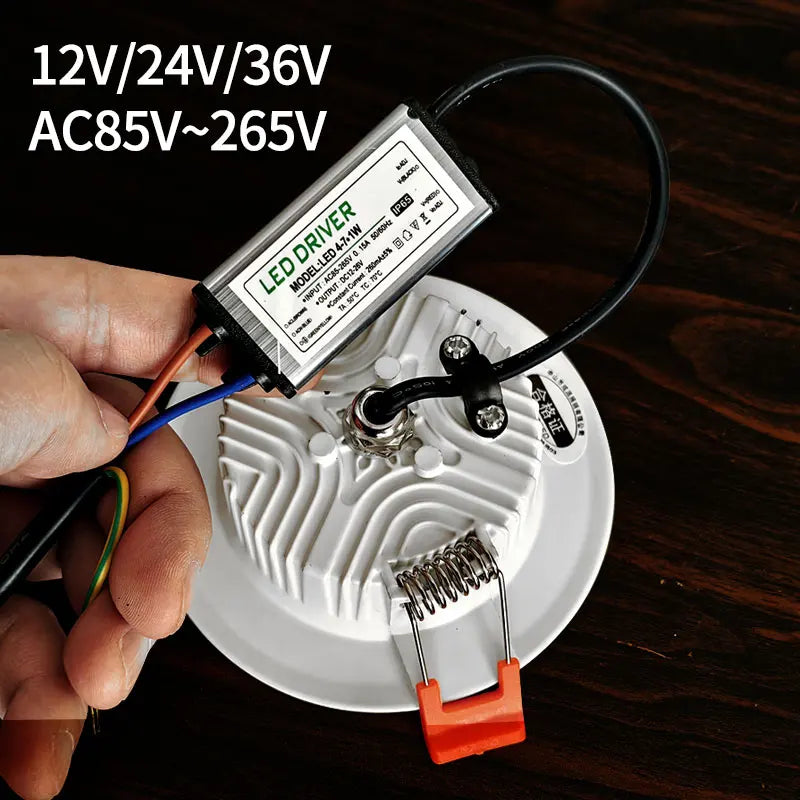 spot led étanche pour éclairage extérieur et intérieur - vue 3 sur 6