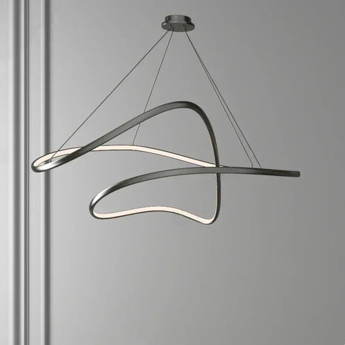 lustre led moderne suspendu pour décoration intérieure - vue 5 sur 10