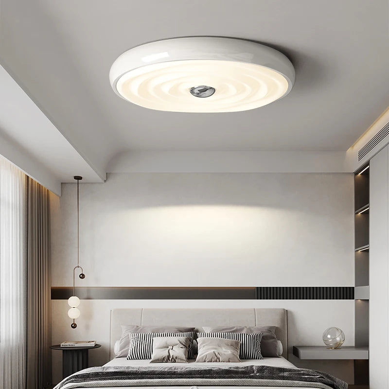 plafonnier led moderne design nordique pour intérieur décoratif - vue 5 sur 9
