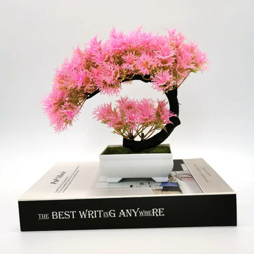 plantes artificielles bonsaï décoratif pour bureau et maison - vue 9 sur 9