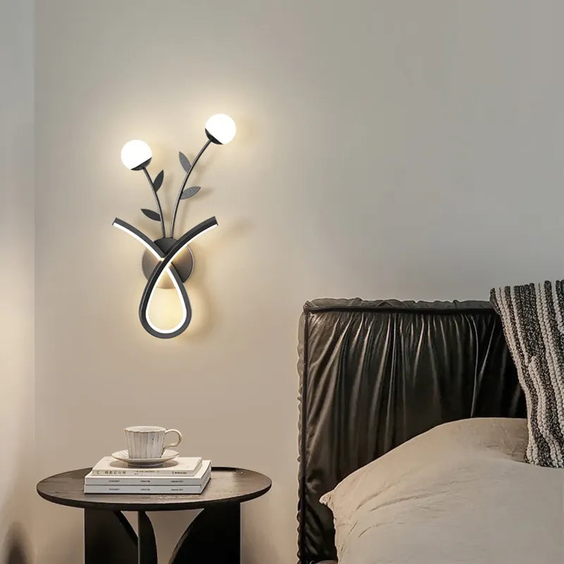 Applique LED moderne simple chambre famille salon couloir balcon escalier