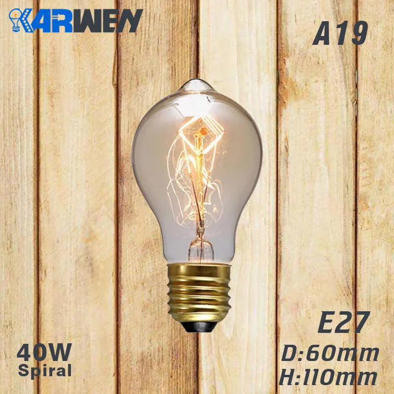ampoule vintage edison à filament lot de six pièces - vue 14 sur 18