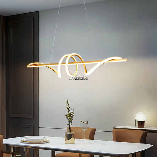 suspension LED rotative avec télécommande pour décoration intérieure - vue 7 sur 12