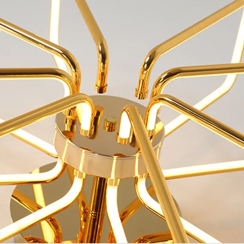 plafonnier moderne en aluminium pour un éclairage élégant et simple - vue 5 sur 8