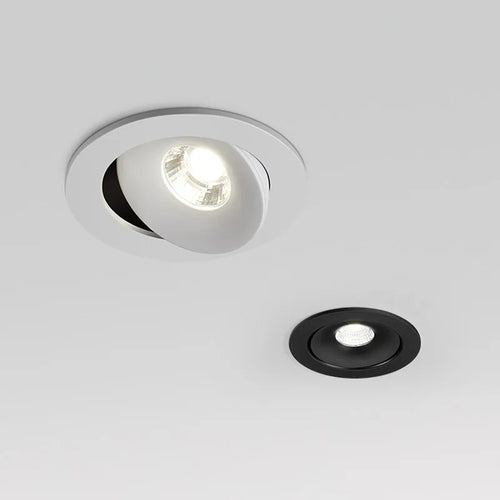 plafonnier led dimmable réglable 360 degrés design moderne - vue 2 sur 5