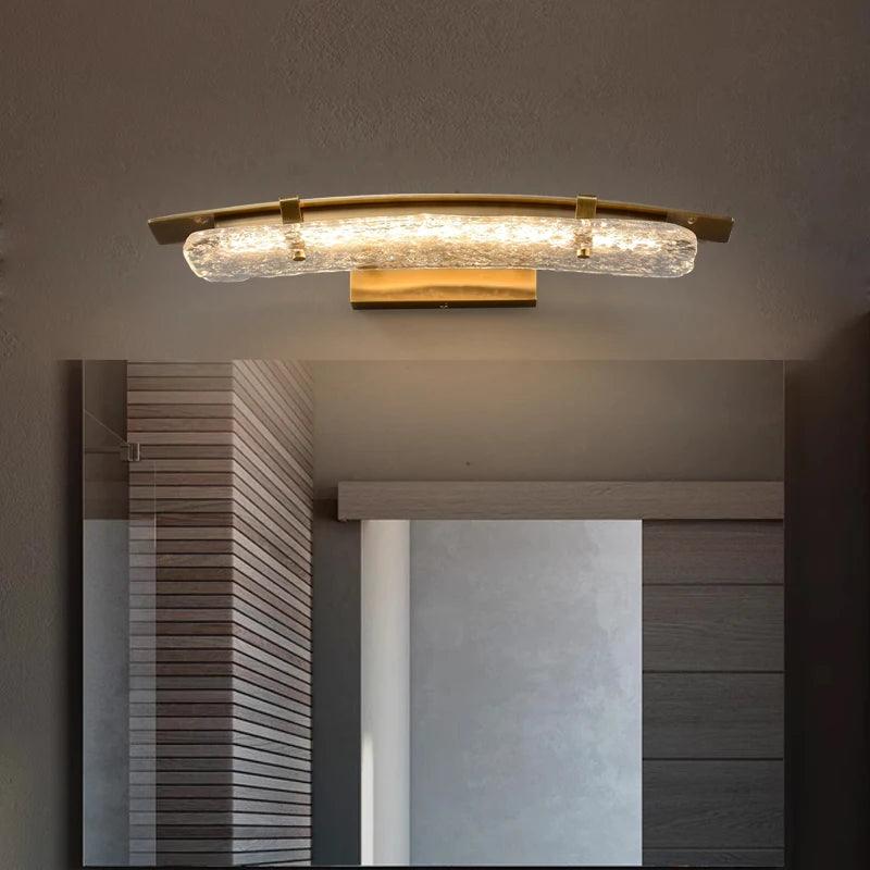 applique murale design en cuivre pour un éclairage luxueux - vue 3 sur 8