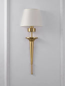 applique murale classique en cuivre led pour décoration maison