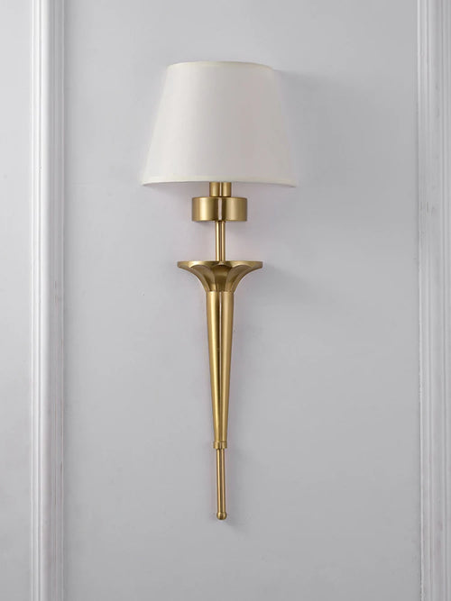 applique murale classique en cuivre led pour décoration maison - vue 4 sur 7