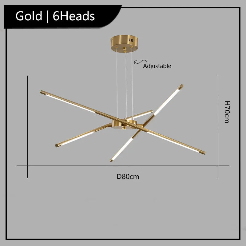 lustre suspendu winfordo design créatif luminaire décoratif led - vue 11 sur 14