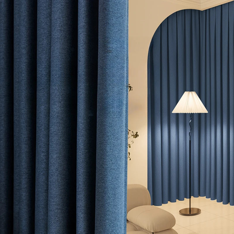 Rideau occultant moderne épais pour salon chambre - vue 1 sur 14