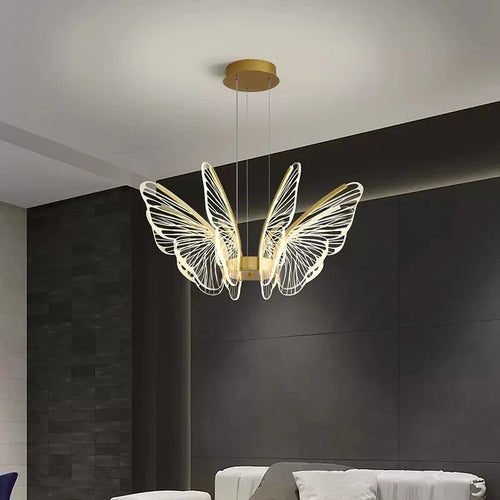 suspension papillon moderne pour décoration intérieure élégante - vue 3 sur 10