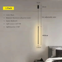 suspension led moderne pour décoration intérieure élégante