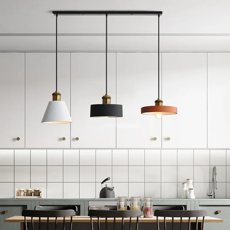 Suspension LED de Style industriel - vue 2 sur 22