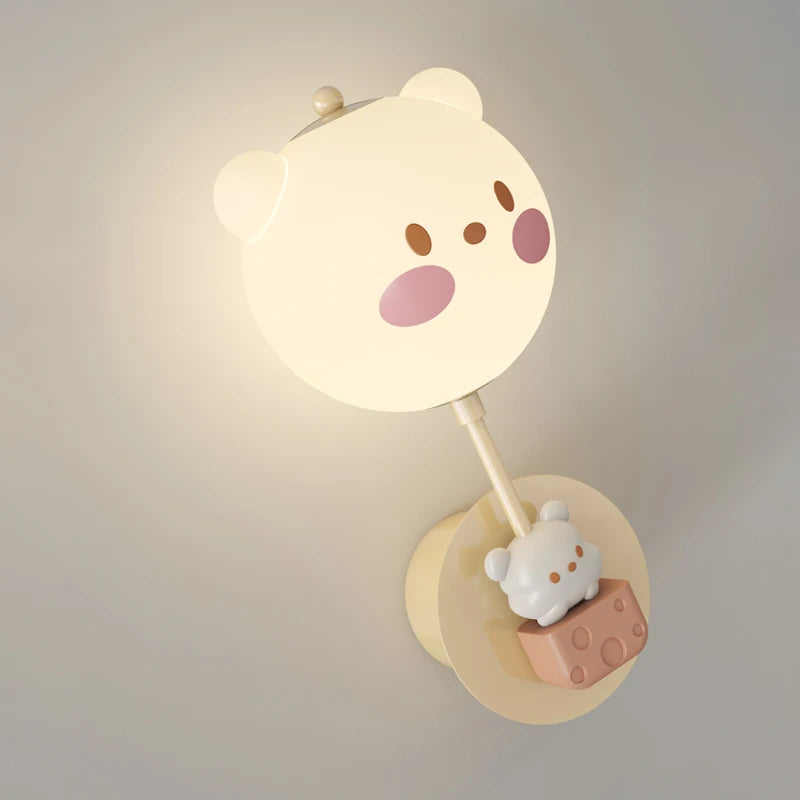 applique murale mignonne pour chambre d'enfant moderne et chaleureuse - vue 6 sur 14