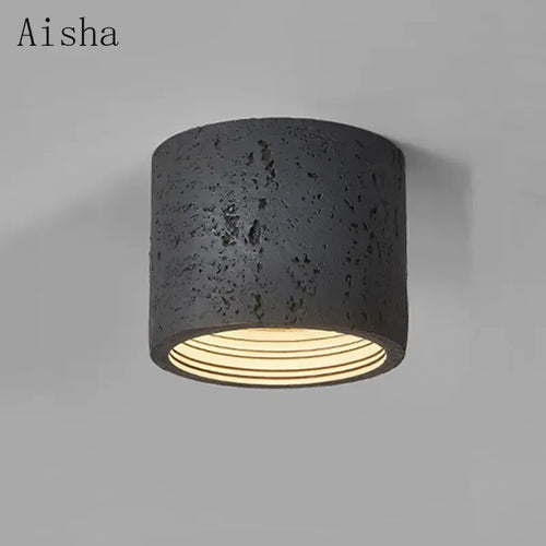 plafonnier led wabi-sabi style nordique pour décoration intérieure - vue 2 sur 14
