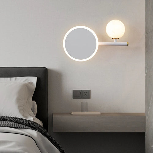 lampe de chevet murale led protection yeux pour lit mezzanine - vue 2 sur 12