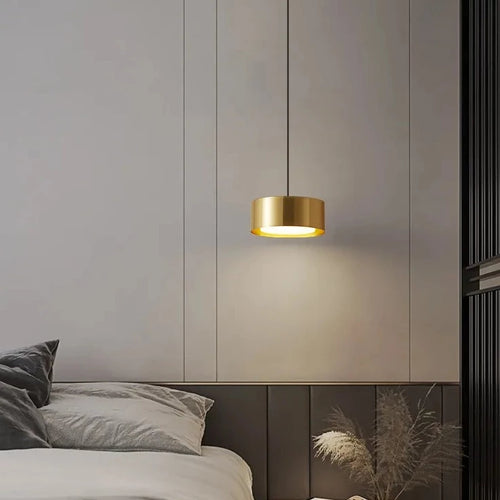 Suspension LED acrylique blanc noir or blanc - vue 2 sur 7