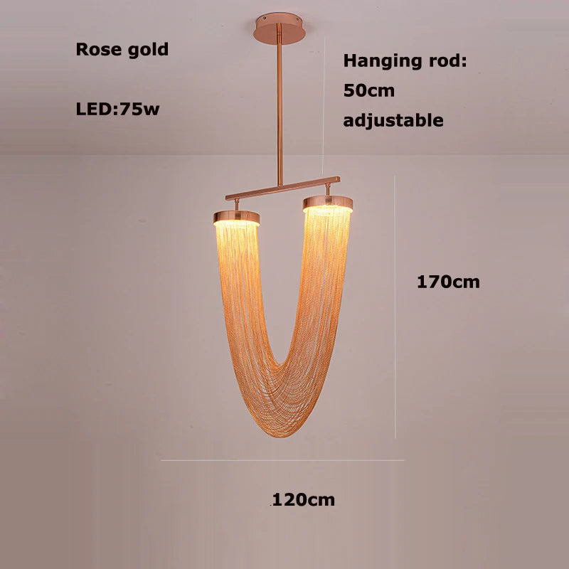 lustre vintage à led éclairage tendance pour intérieur - vue 13 sur 21