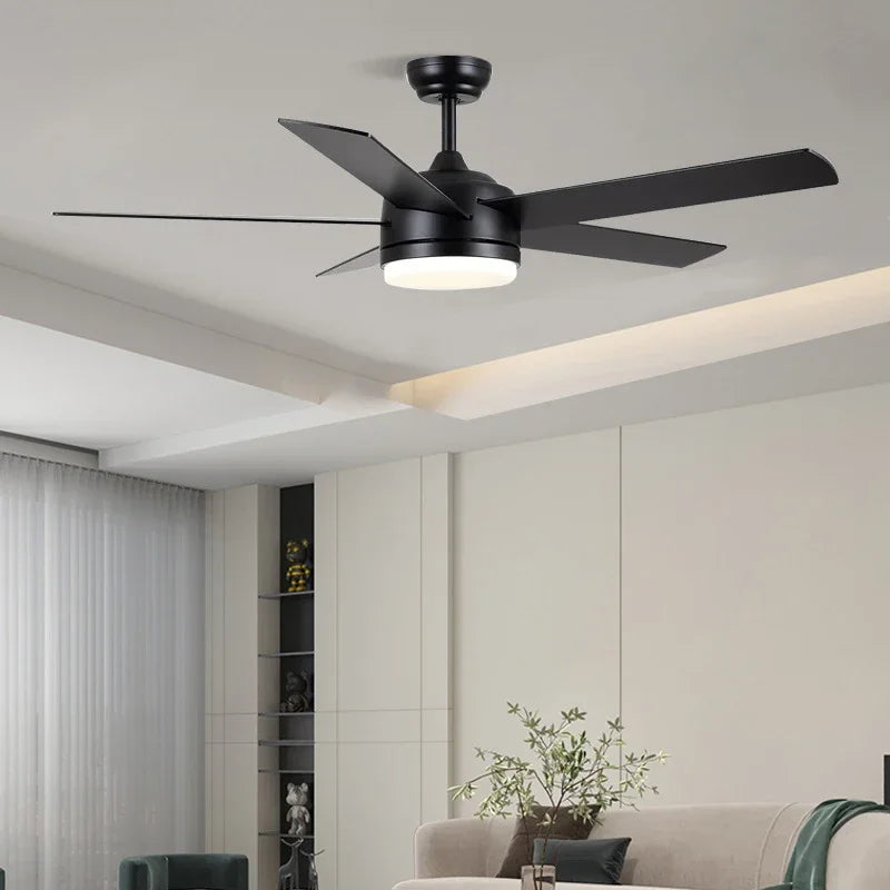3 Blade Silent Motor 52 Inch High Wind Ceiling Light With Suitable For LED Ceiling Fan Remote Control In Living Room And Dining - vue 2 sur 6